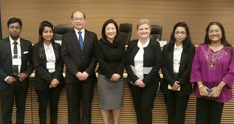 EWU Moot Team Excels in Asia-Pacific