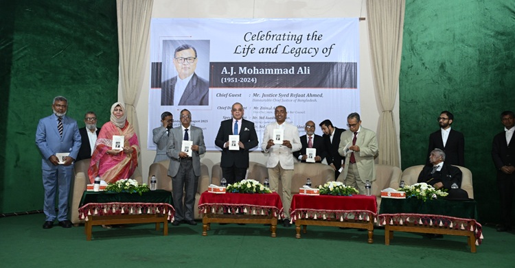 Chief Justice Pays Tribute to A.J. Mohammad Ali, Calls for Judicial Reform