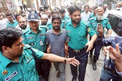 সাংবাদিক শামসুজ্জামান কারাগারে