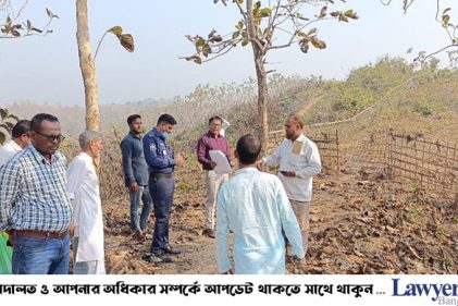 আপোষে ভূমি বিরোধ মীমাংসায় নজির গড়লো রাঙ্গামাটি লিগ্যাল এইড অফিস