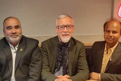 মানবাধিকার লঙ্ঘন বন্ধে একযোগে কাজ করতে আইনজীবী শাহানূর-অধ্যাপক ফিলিপের বৈঠক