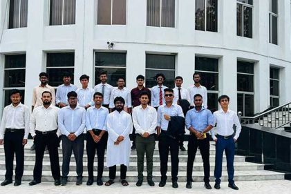 বিইউপি আইন সমিতির উদ্যোগে আদালত পরিদর্শন করল শিক্ষার্থীরা