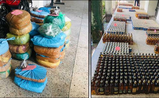 কক্সবাজারে বিভিন্ন মামলায় জব্দকৃত ৮০ লক্ষ টাকার মাদকদ্রব্য ধ্বংস