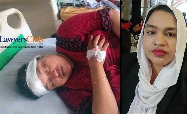 বাবার কবর মেরামতে গিয়ে হামলার শিকার আইনজীবী