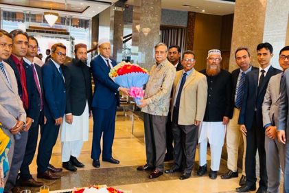 রাষ্ট্রপতি সাহাবুদ্দিন'র সাথে কক্সবাজারের বিচারকদের সৌজন্য সাক্ষাৎ