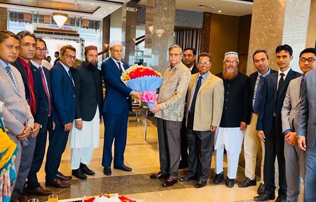 রাষ্ট্রপতি সাহাবুদ্দিন'র সাথে কক্সবাজারের বিচারকদের সৌজন্য সাক্ষাৎ