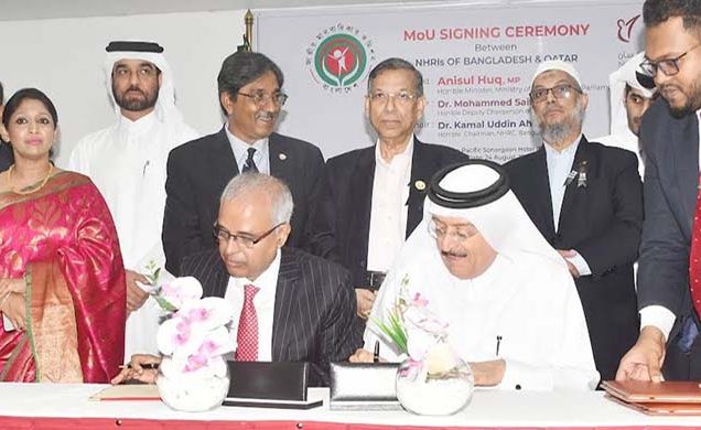 প্রবাসী শ্রমিকদের অধিকার রক্ষায় একযোগে কাজ করবে কাতার ও বাংলাদেশ: আইনমন্ত্রী