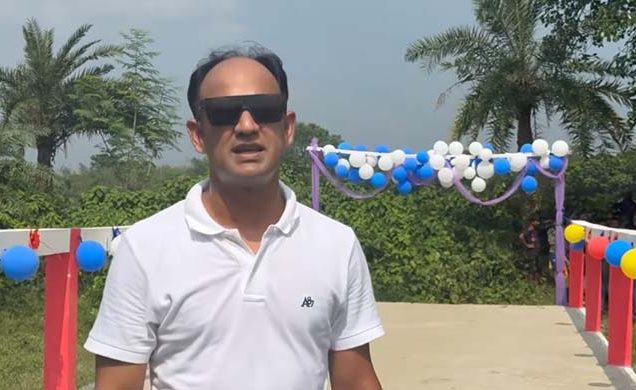 বিচারপতি রাধা বিনোদ পালের সম্মানে ব্রিজ উৎসর্গ করেন ব্যারিস্টার সুমন