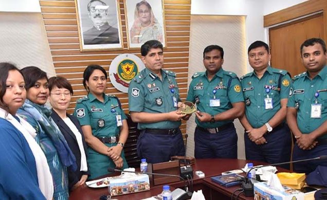 ট্রাফিক সক্ষমতা বৃদ্ধিতে ভারতে প্রশিক্ষণ নিলেন ৫ কর্মকর্তা