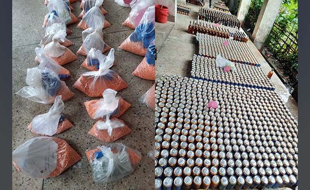 কক্সবাজারে ৪৭ কোটি টাকার মাদকদ্রব্য ধ্বংস