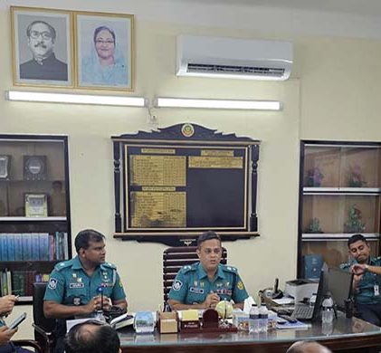 অগ্নি-সন্ত্রাস ও নাশকতা প্রতিরোধে ট্রাফিক তেজগাঁও বিভাগের সচেতনতামূলক সভা