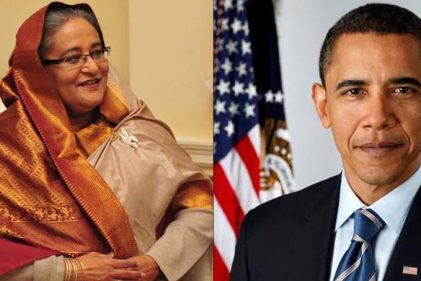 প্রধানমন্ত্রী শেখ হাসিনাকে বারাক ওবামাসহ ২৪২ বিশ্বনেতার খোলাচিঠি