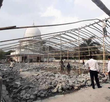 বৃষ্টিতে বিচারকাজে বিঘ্ন, চলছে ৬০ বছরের পুরোনো সুপ্রিম কোর্ট ভবনের সংস্কার