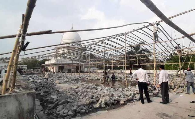 বৃষ্টিতে বিচারকাজে বিঘ্ন, চলছে ৬০ বছরের পুরোনো সুপ্রিম কোর্ট ভবনের সংস্কার