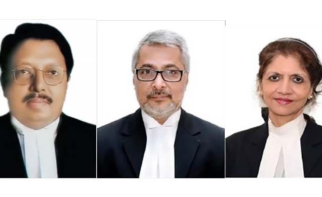 আপিল বিভাগের তিন বিচারপতির শপথ বৃহস্পতিবার