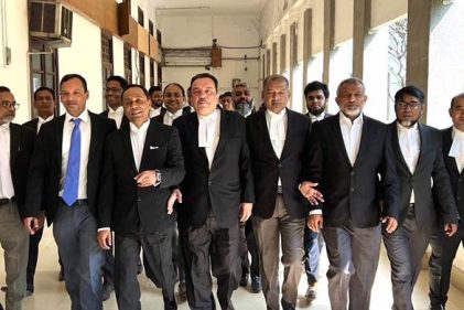 বিএনপি সমর্থিত সাত আইনজীবীর আদালত অবমাননা বিষয়ে আদেশ ১২ জুন
