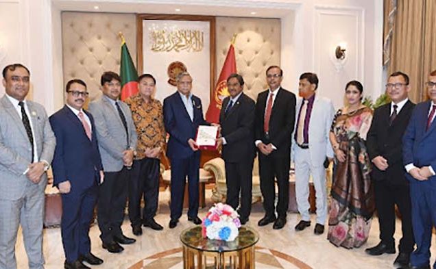 রাষ্ট্রপতির কাছে মানবাধিকার কমিশনের বার্ষিক প্রতিবেদন পেশ