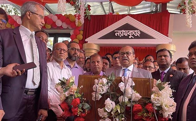 সব আদালতে ওয়ান স্টপ সার্ভিস বাস্তবায়ন করা হবে : প্রধান বিচারপতি