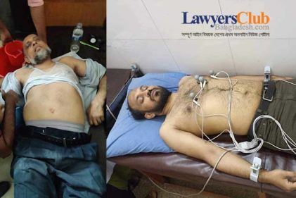 তীব্র গরমে এজলাস কক্ষে আইনজীবীর হিটস্ট্রোক