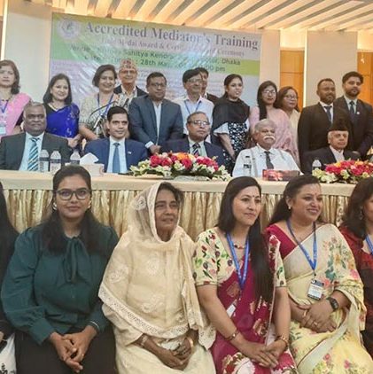 অ্যাক্রিডিটেড মেডিয়েটর হলেন বাংলাদেশ-নেপালের ৪০ আইনজীবী