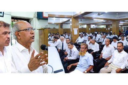 চট্টগ্রামে বাঙালির মুক্তির সনদ ঐতিহাসিক ৬ দফা দিবস উদযাপন করল আইনজীবীরা