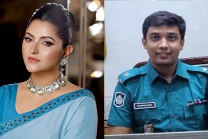 পরীমণির সঙ্গে রাত-যাপন : চাকরি খোয়ালেন পুলিশ কর্মকর্তা