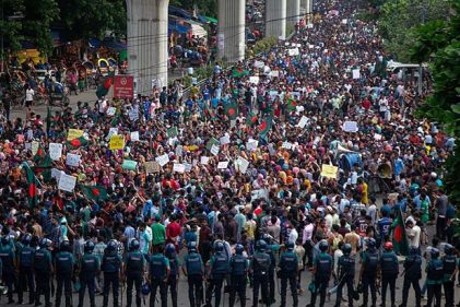 কোটা সংস্কার আন্দোলন : শিক্ষার্থীদের আসামি করে পুলিশের মামলা
