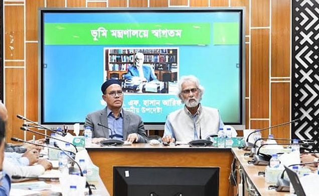 ভূমি জরিপ কার্যক্রমে দীর্ঘসূত্রিতায় প্রকৃত সুফল পাচ্ছেন না জনগণ : উপদেষ্টা
