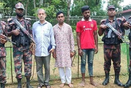 ভারতে পালানোর সময় সাবেক এমপি ফজলে করিম চৌধুরীসহ আটক ৩