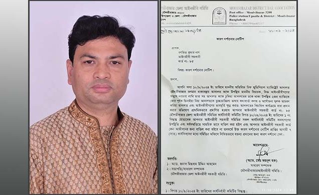 বিচারকাজে বাধা দেওয়ায় আইনজীবী সহকারী বরখাস্ত