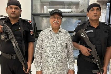 সাবেক শিল্পমন্ত্রী অ্যাডভোকেট নূরুল মজিদ গ্রেপ্তার