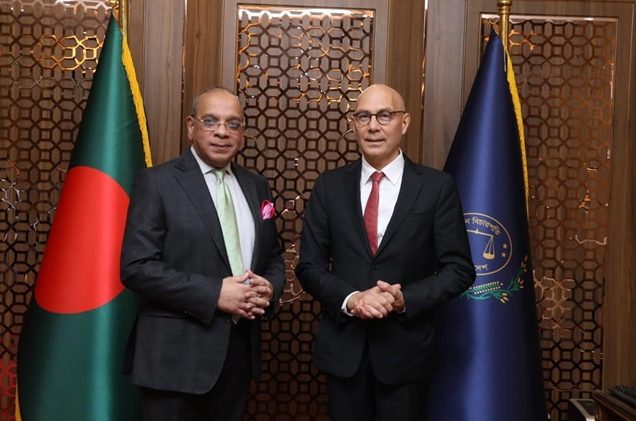 স্বাধীন বিচার বিভাগ প্রতিষ্ঠায় প্রধান বিচারপতির রোডম্যাপের প্রশংসা করলেন ফলকার টুর্ক