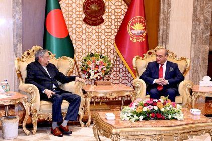 রাষ্ট্রপতির সঙ্গে প্রধান বিচারপতির সাক্ষাৎ