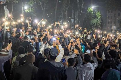 আইনজীবী সাইফুল হত্যায় ইসকনকে নিষিদ্ধের দাবিতে উত্তাল পবিপ্রবি