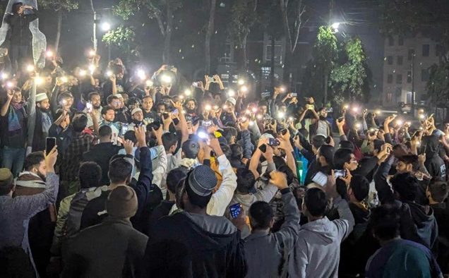 আইনজীবী সাইফুল হত্যায় ইসকনকে নিষিদ্ধের দাবিতে উত্তাল পবিপ্রবি