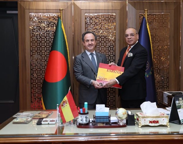 প্রধান বিচারপতির সঙ্গে স্পেনের রাষ্ট্রদূতের সাক্ষাৎ