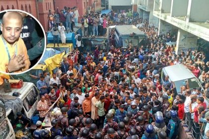 চিন্ময়কে নিয়ে তাণ্ডবের ঘটনায় ৮ আসামি ৫ দিনের রিমান্ডে