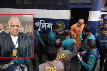 চিন্ময়ের পক্ষে ঢাকা থেকে গেলেন আইনজীবী, ওকালতনামা না থাকায় সব দরখাস্ত নামঞ্জুর