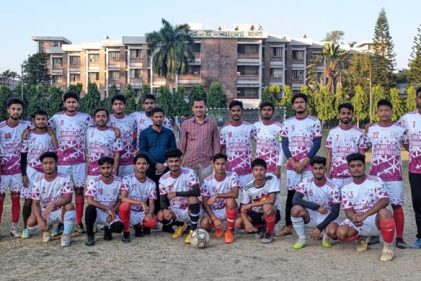 আন্তঃঅনুষদীয় ফুটবল টুর্নামেন্টের প্রথম ম্যাচে পবিপ্রবির আইন অনুষদের দাপুটে জয়