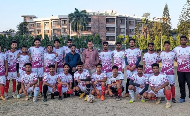 আন্তঃঅনুষদীয় ফুটবল টুর্নামেন্টের প্রথম ম্যাচে পবিপ্রবির আইন অনুষদের দাপুটে জয়