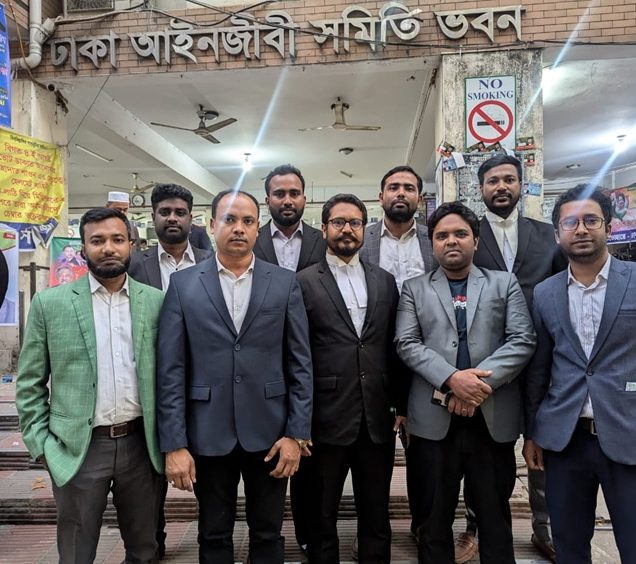 বিইউবিটি ল'ইয়ার্স এসোসিয়েশনের নব নির্বাচিত কমিটির দায়িত্ব গ্রহণ