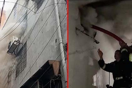 পুরানা পল্টনে ল' চেম্বারে আগুন, উদ্ধার সহায়তায় ২ প্লাটুন বিজিবি মোতায়েন