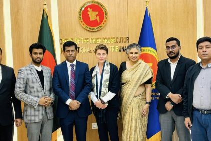 জুলাই-আগস্ট গণহত্যার বিচারে জাতিসংঘ প্রতিনিধিদলের দৃঢ় সমর্থন