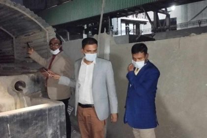 মুন্সীগঞ্জে পরিবেশ আইন অমান্য করায় বর্ণালি ফেব্রিক্স লিমিটেডকে ২ লক্ষ টাকা অর্থদণ্ড