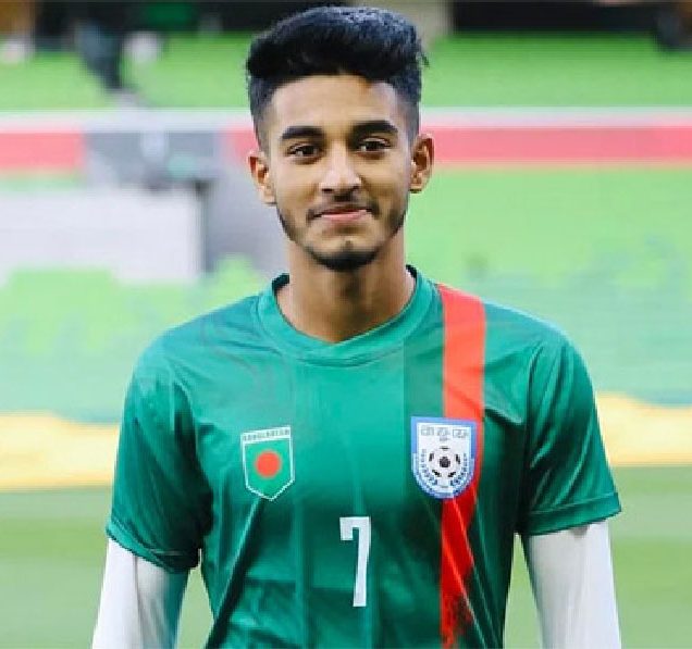 জাতীয় দলের ফুটবলার শেখ মোরছালিনের বিরুদ্ধে মামলা