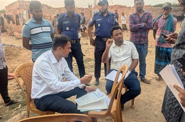 বরগুনায় ৪ টি ইটভাটাকে ১০ লাখ টাকা অর্থদণ্ড