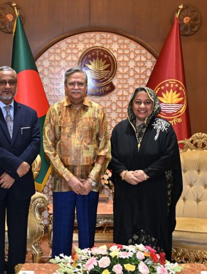 রাষ্ট্রপতির সঙ্গে আপিল বিভাগের দুই বিচারপতির সাক্ষাৎ