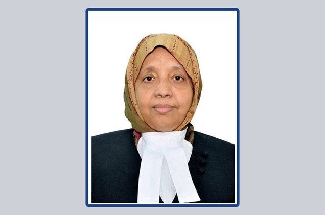 জুডিসিয়াল সার্ভিস কমিশনের সদস্য হলেন বিচারপতি ফাতেমা নজীব