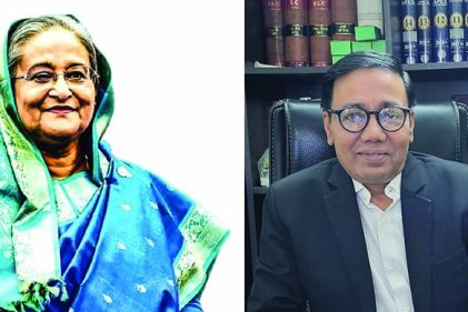 আদালত অবমাননার মামলায় শেখ হাসিনার পক্ষে আইনজীবী নিয়োগ