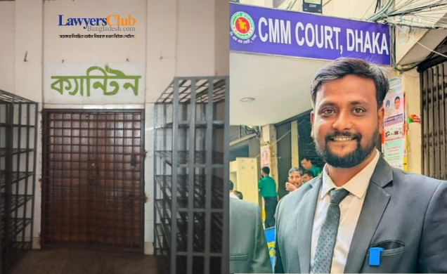 জাদুঘর ক্যান্টিনে রূপান্তর (বামে), অ্যাডভোকেট রেজাউল হক (ডানে)